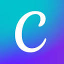 A favicon of Canva